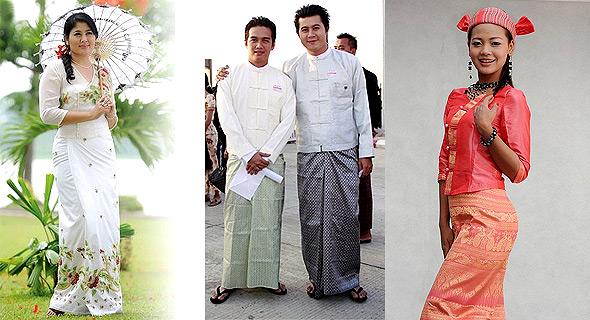 одежда бирма лоунджи