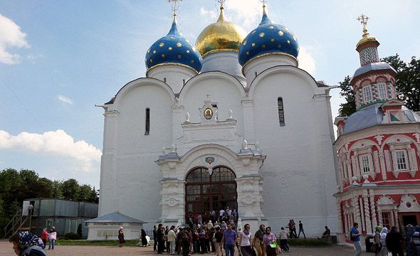 собор успенский сергиевой лавры