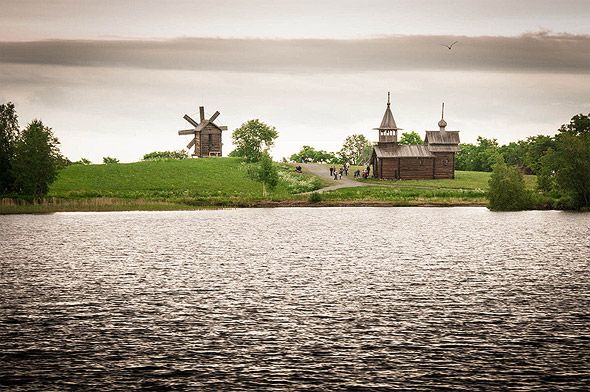 перед нами остров кижи