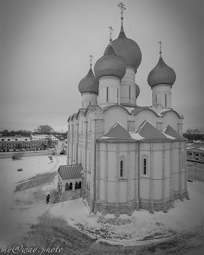 успенский собор ростов великий общий вид