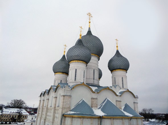 купола успенского собора ростов