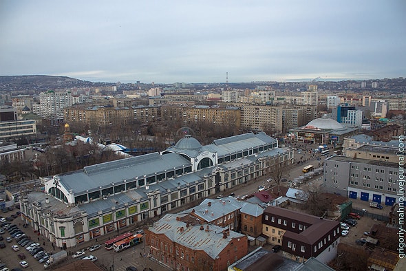 прямоугольник здания крытого рынка