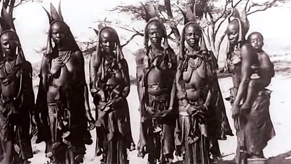 представители племени в начале двадцатого века