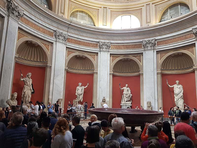 музеи ватикана в зале ротонда