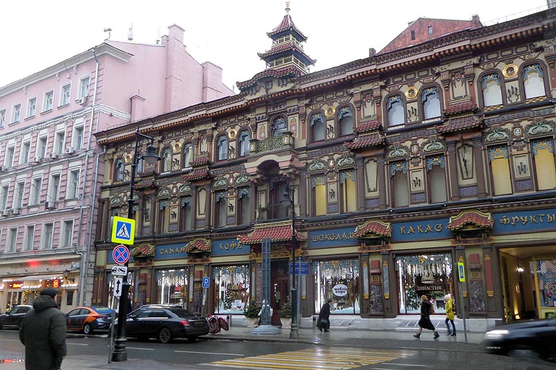 дом в китайском вкусе на мясницкой улице в москве